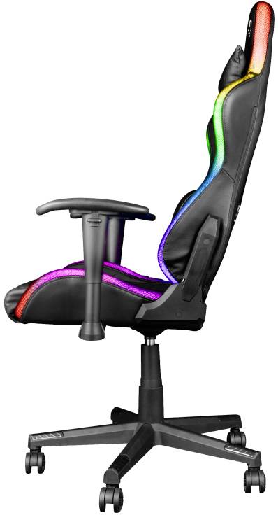 Trust GXT716 RIZZA RGB Gaming-Stuhl Schwarz, RGB