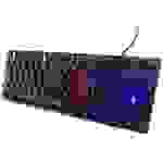 Trust GXT833 THADO TKL USB, Kabelgebunden Gaming-Tastatur Deutsch, QWERTZ Schwarz, RGB Beleuchtet, Multimediatasten