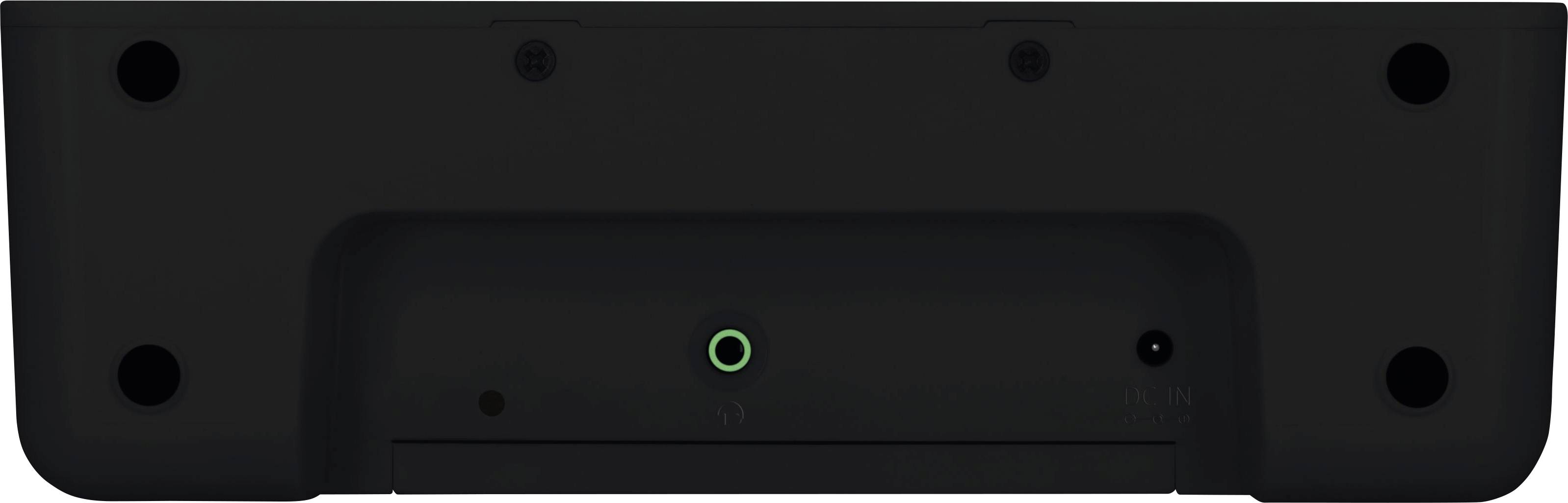 TechniSat DIGITRADIO 21 Unterbauradio DAB+, UKW AUX, Bluetooth® Weckfunktion Schwarz