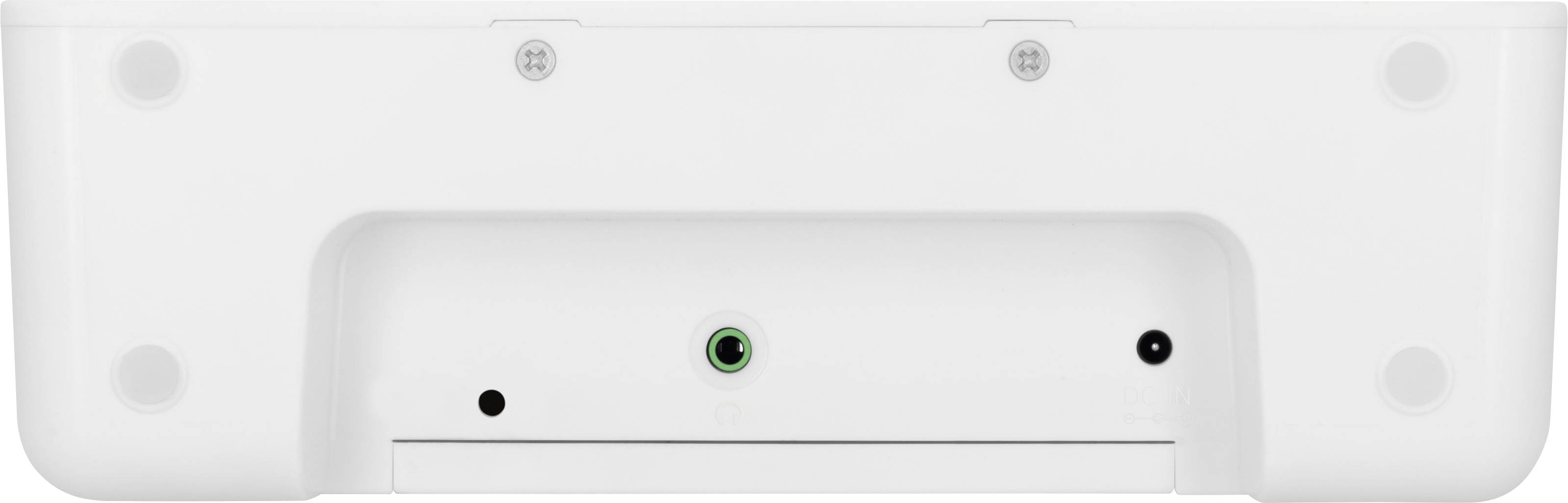 TechniSat DIGITRADIO 21 Unterbauradio DAB+, UKW AUX, Bluetooth® Weckfunktion Weiß