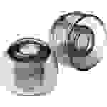 AZLA SednaEarfit Xelastec TWS (SS/S/MS) In Ear Kopfhörer Ohrpolster 3 Paar Schwarz, Transparent
