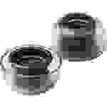 AZLA SednaEarfit Crystal AirPods Pro (S/MS/M) intra-auriculaire Coussinets pour casque 3 paire(s) noir, transparent
