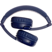 onanoff BuddyPhones® On Ear Headset Bluetooth®, kabelgebunden Dunkelblau Lautstärkebegrenzung, Faltbar, Headset Kinder onanoff BuddyPhones® On Ear Headset Bluetooth®, kabelgebunden Dunkelblau Lautstärkebegrenzung, Faltbar, Headset Kinder