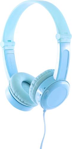 Onanoff Travel Kinder On Ear Headset kabelgebunden Blau Faltbar, Headset, Lautstärkebegrenzung  - Onlineshop Voelkner