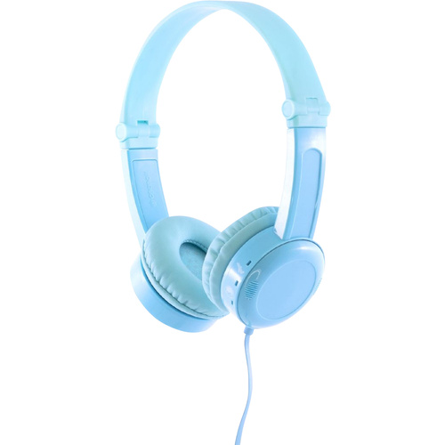 Onanoff Travel Kinder On Ear Headset kabelgebunden Blau Faltbar, Headset, Lautstärkebegrenzung