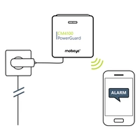Mobeye PowerGuard CM4100 LTE-M Stromausfallmelder Frequenz 800MHz, 2600MHz Mobeye PowerGuard CM4100 LTE-M Stromausfallmelder Frequenz 800MHz, 2600MHz