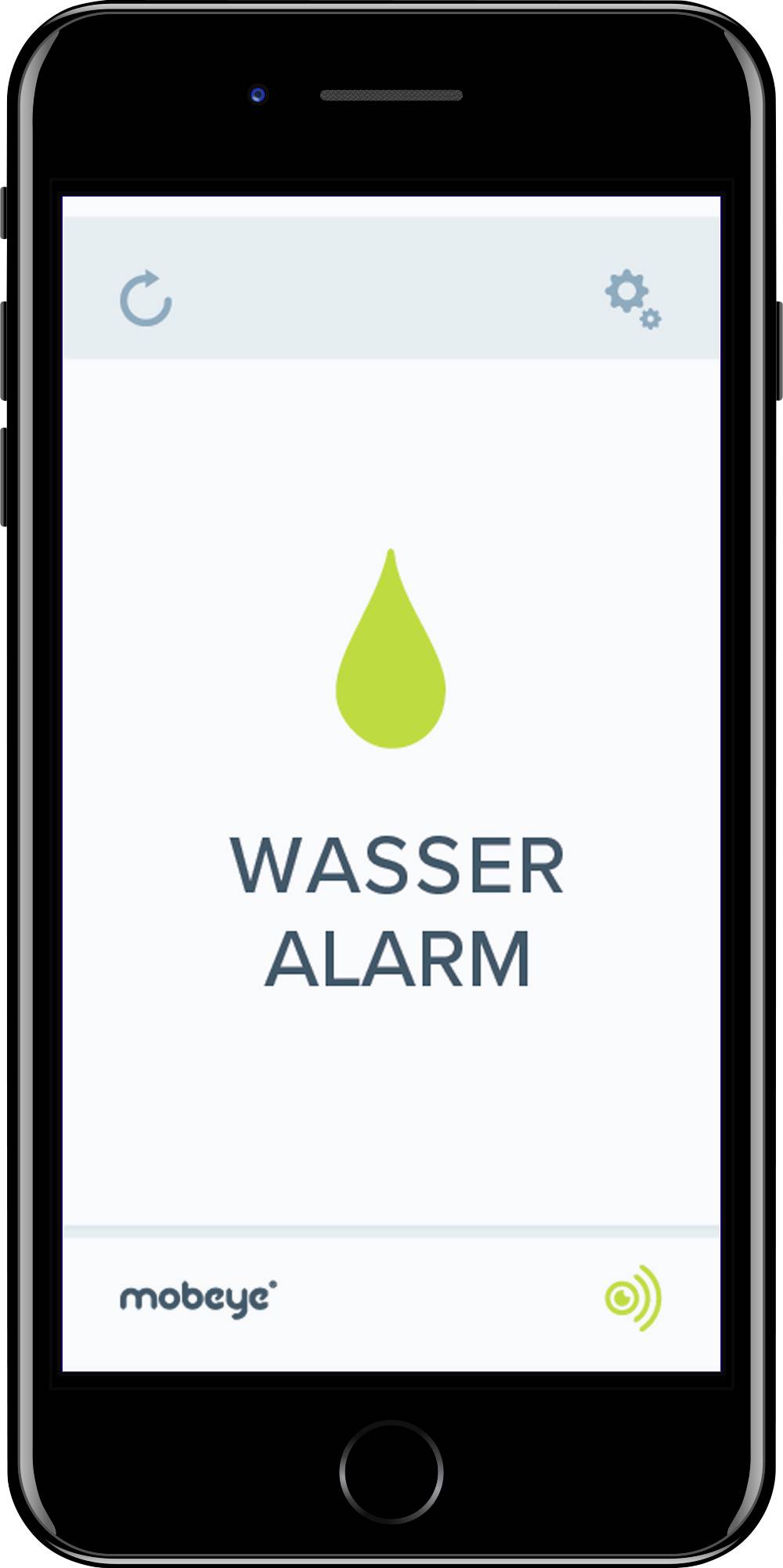 Mobeye WaterGuard CM4300 GSM-Wasseralarmmelder Frequenz 800MHz, 2600MHz