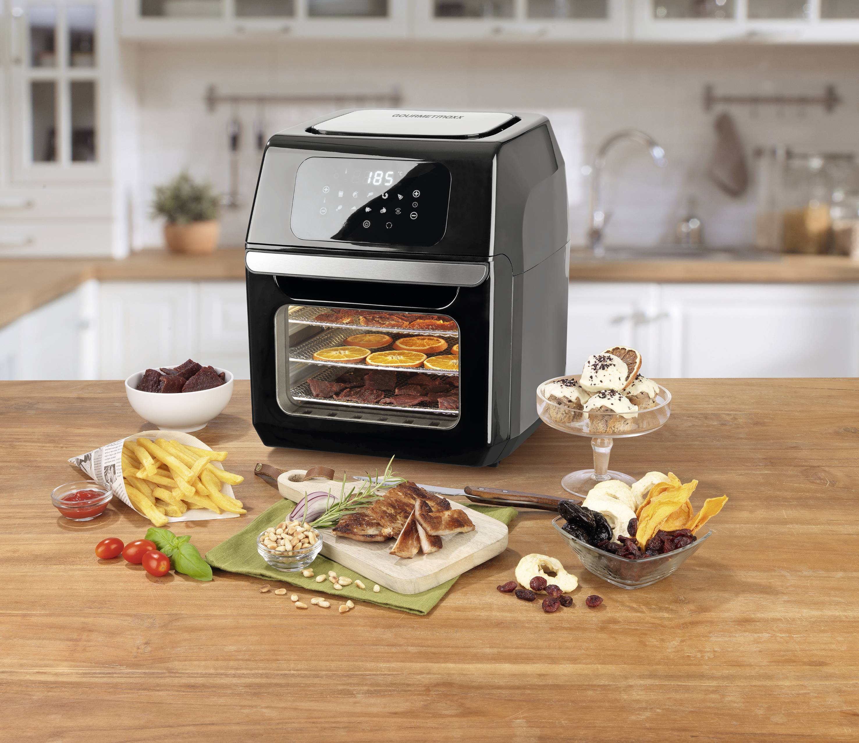 GourmetMaxx Heißluft-Fritteuse 1800 W