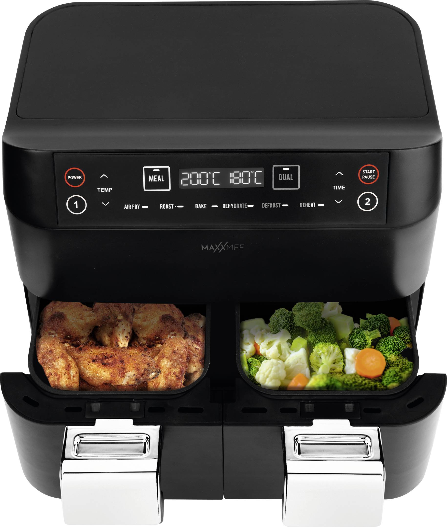 Maxxmee Heißluft-Fritteuse 2400 W