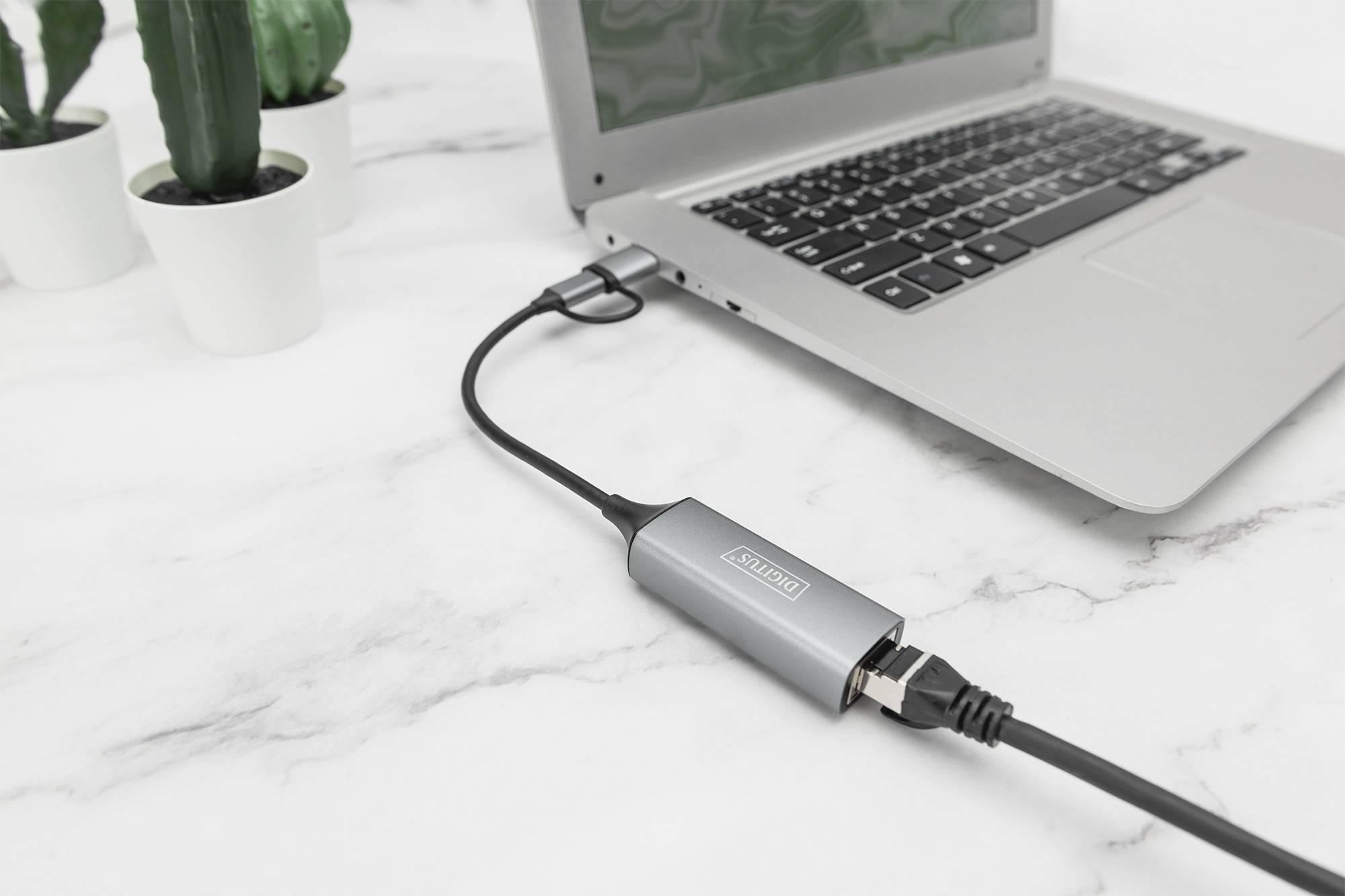 Digitus DN-3028 Netzwerkadapter 2.5 GBit/s USB, USB-A (USB 3.0), USB-A (USB 3.1 Gen 1), USB-A (USB 3.2 Gen 1), USB-A