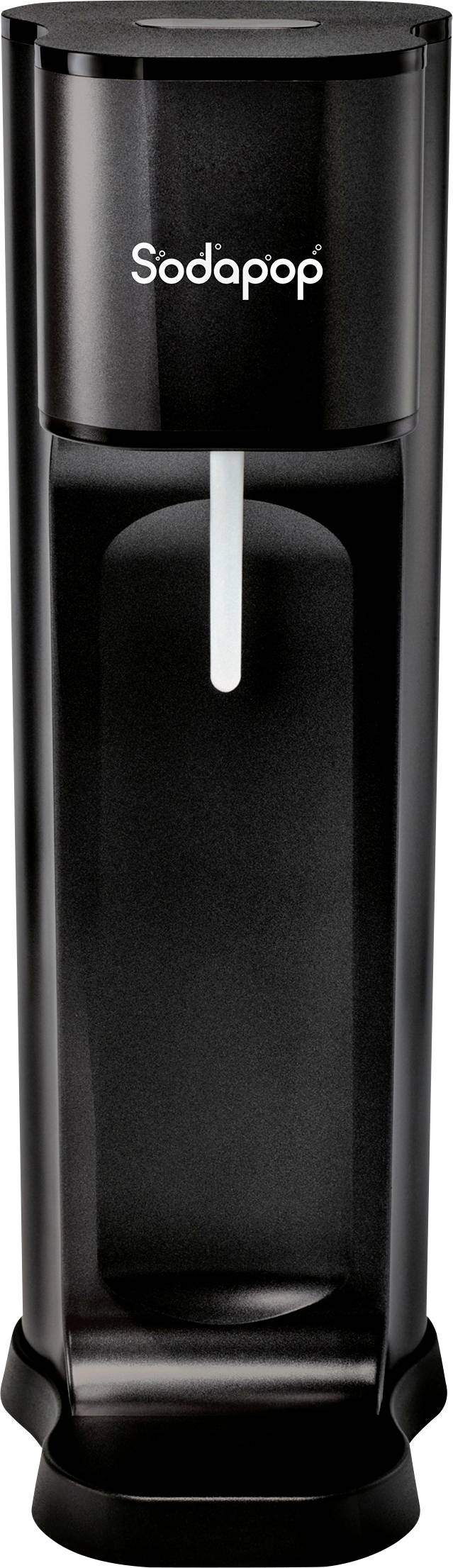 Sodapop Wassersprudler Joy ECO Schwarz inkl. 1 Glasflasche, und 1 CO2-Zylinder