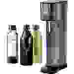 Sodapop Wassersprudler Joy Prestige Schwarz inkl. 1 PET-Flasche, inkl. 2 Glasflaschen, und 1 CO2-Zylinder