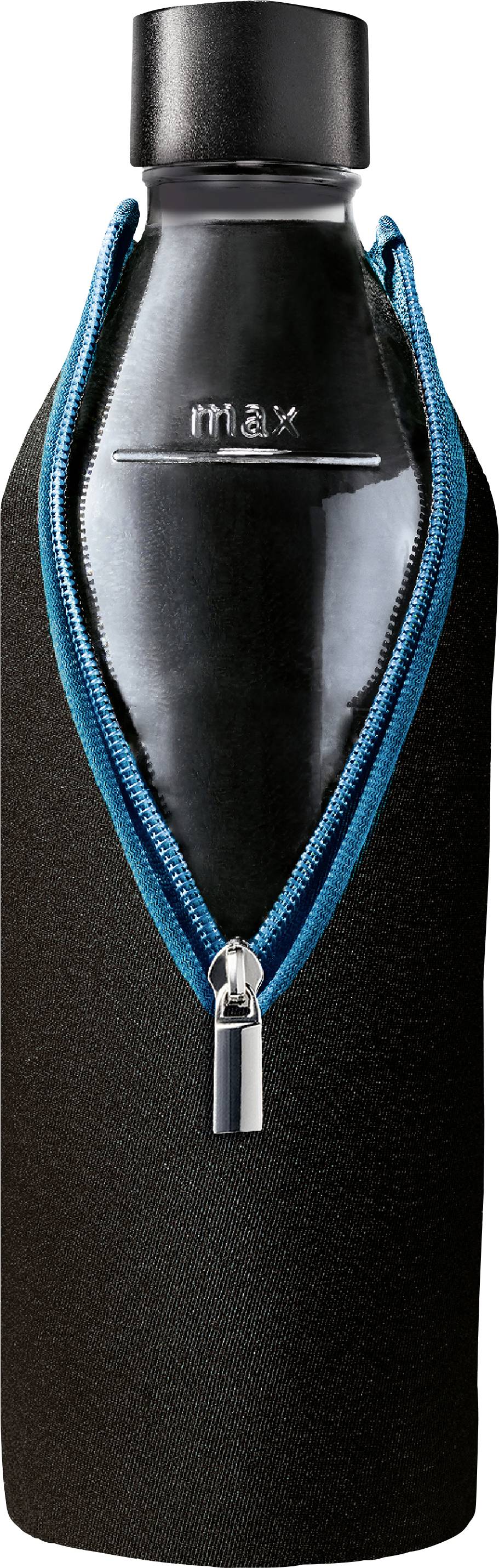 Sodapop Wassersprudler Joy Prestige Schwarz inkl. 1 PET-Flasche, inkl. 2 Glasflaschen, und 1 CO2-Zylinder