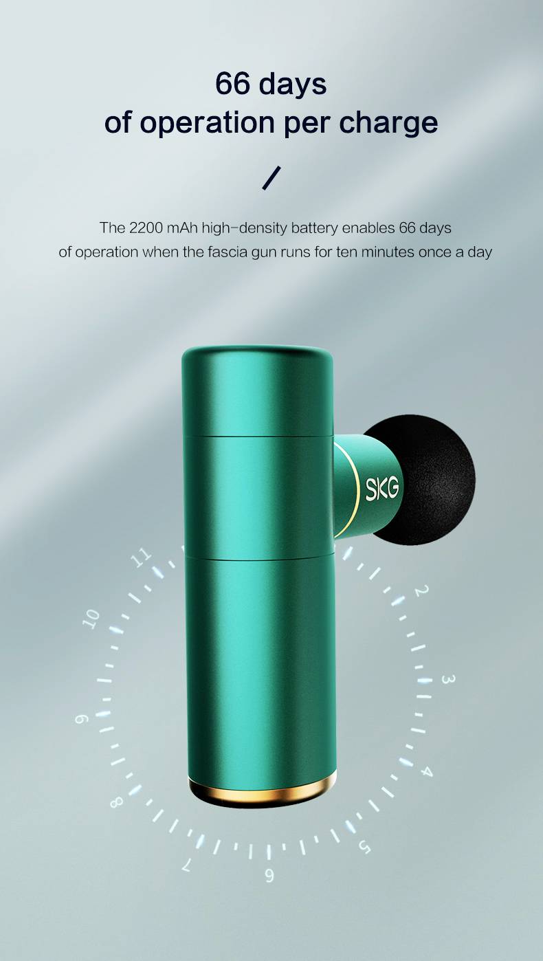 SKG F3-EN-GREEN Massagepistole Grün