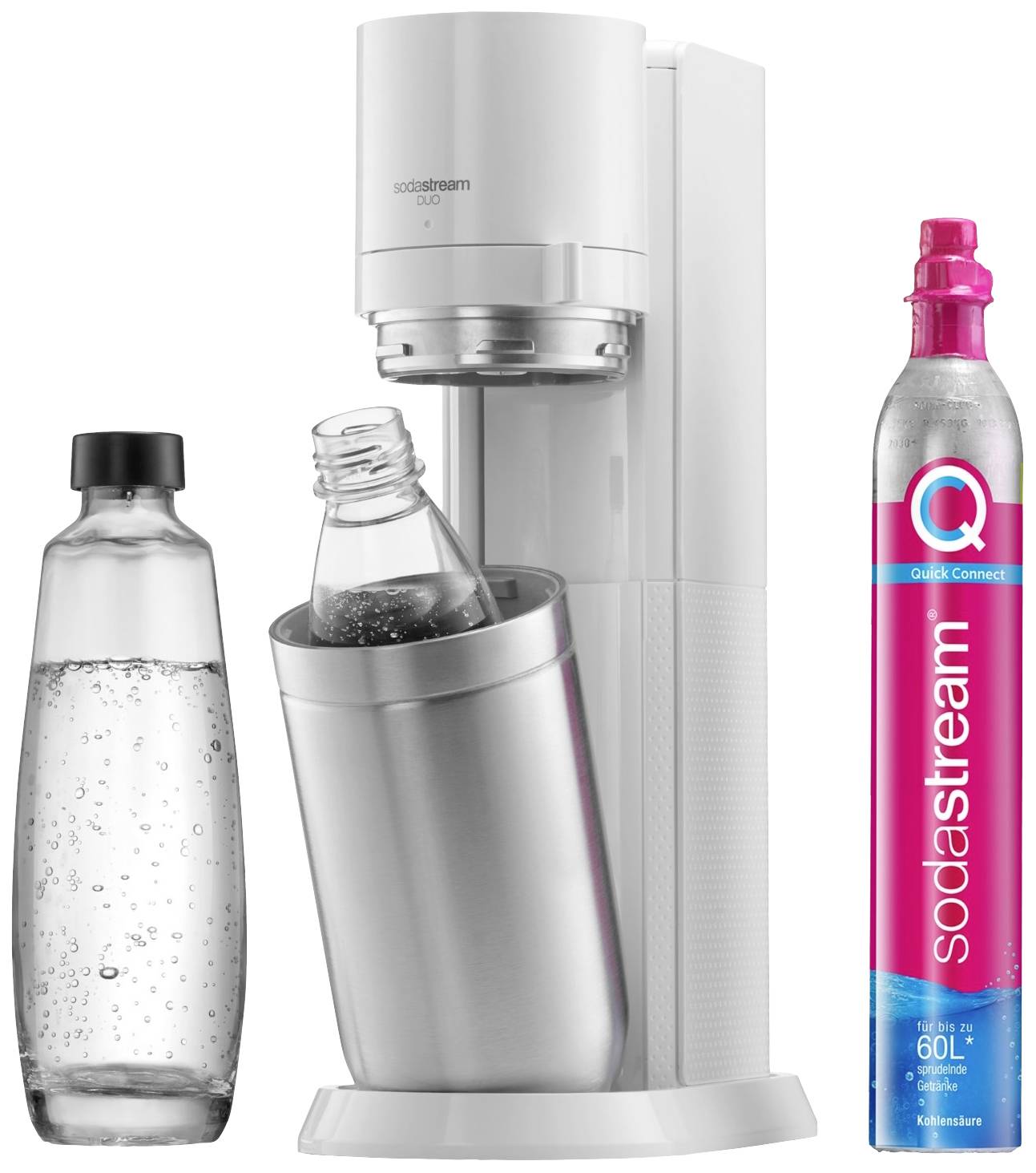 Sodastream Wassersprudler White Standard Weiß