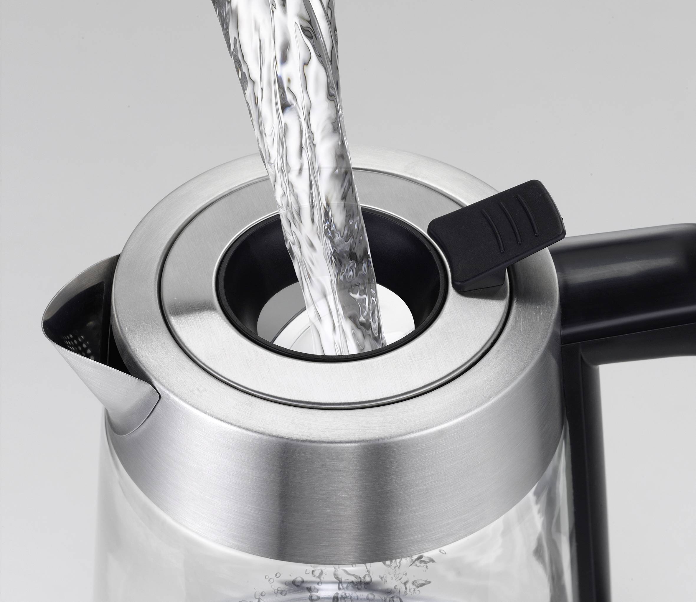 Trisa Easy Fill 2L Wasserkocher Edelstahl Fassungsvermögen: 2 l