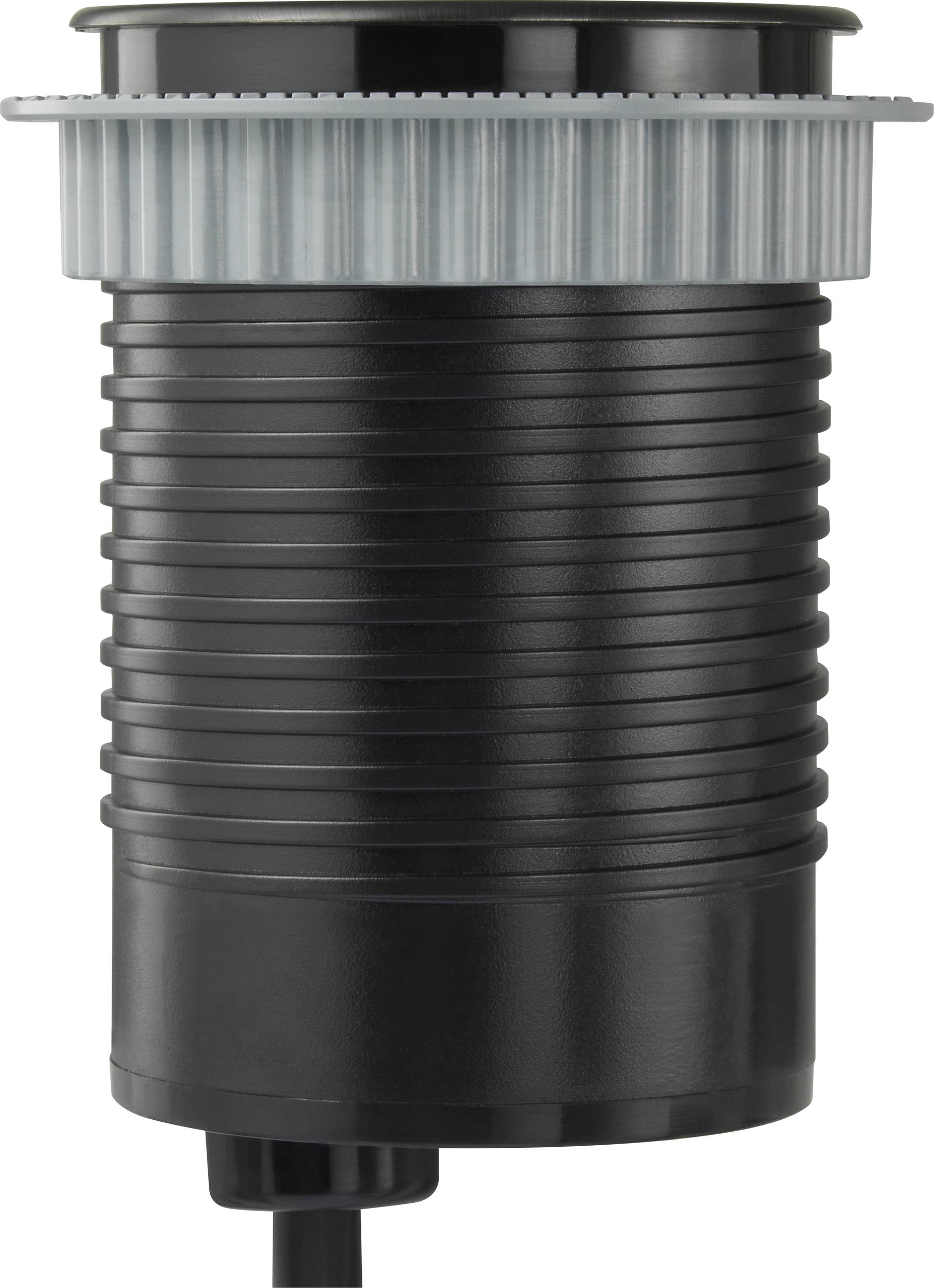 Sygonix SY-4780160 Unterputz-Steckdose mit USB, erhöhter Berührungsschutz, mit USB-C® Schwarz