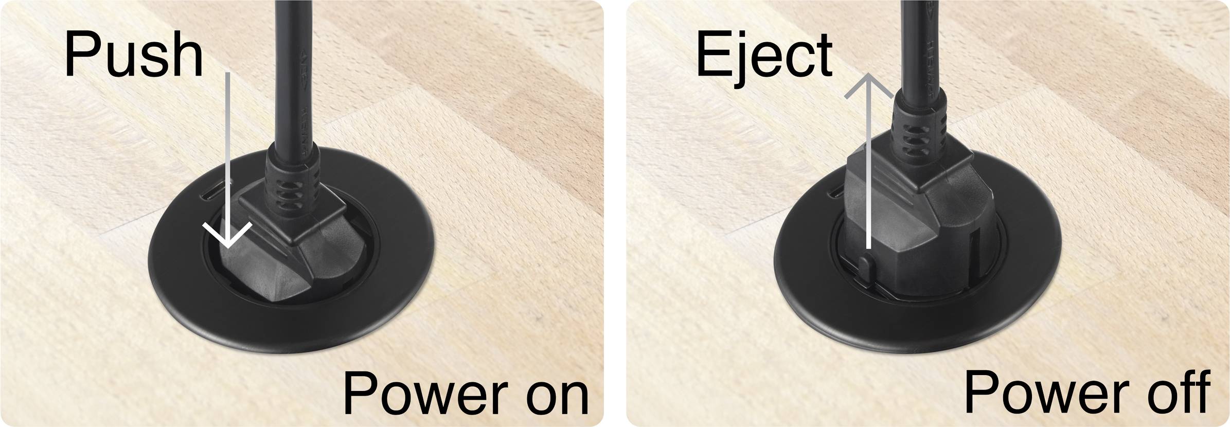 Sygonix SY-4780160 Unterputz-Steckdose mit USB, erhöhter Berührungsschutz, mit USB-C® Schwarz