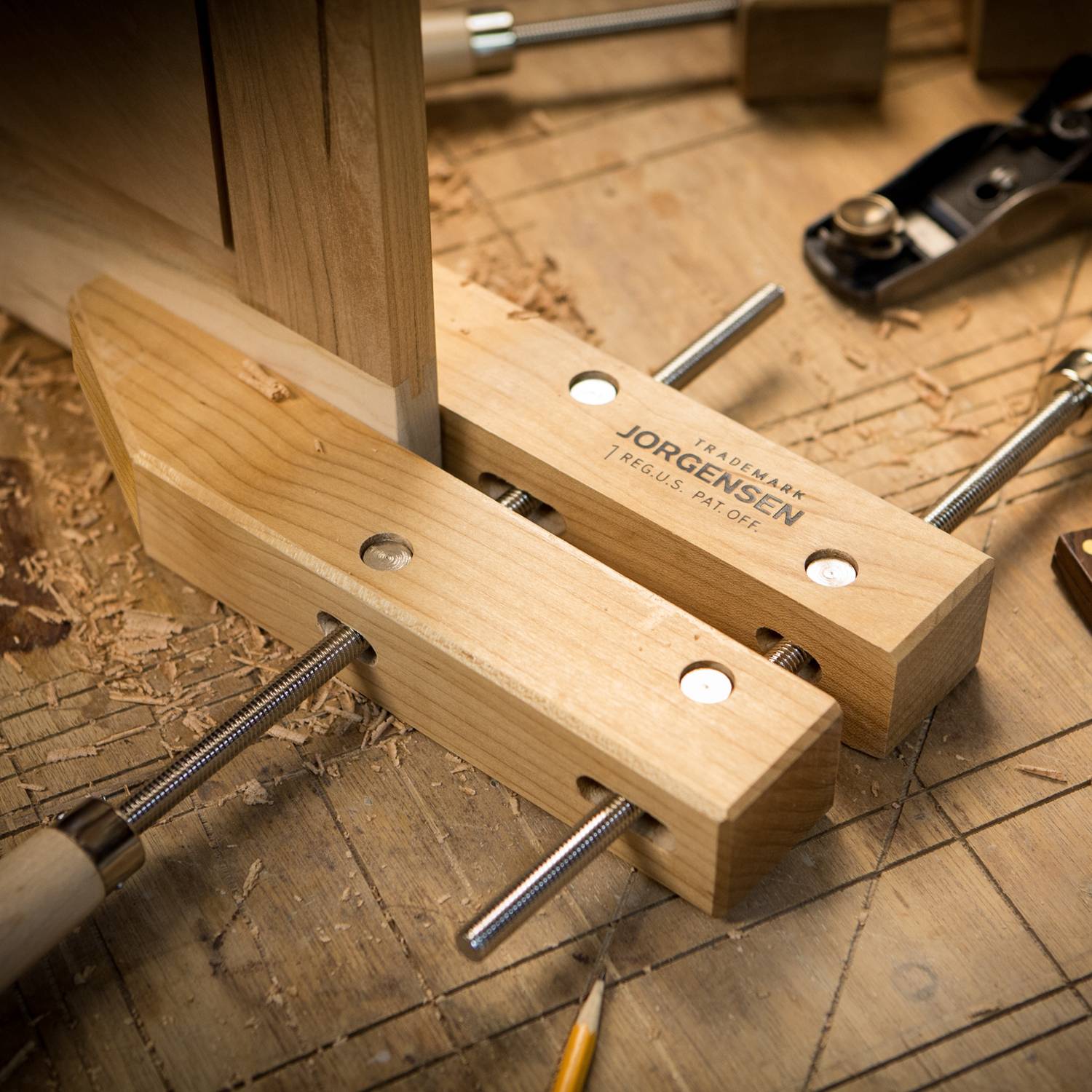 JORGENSEN Parallelzwinge 2390083 Spann-Weite (max.):150mm