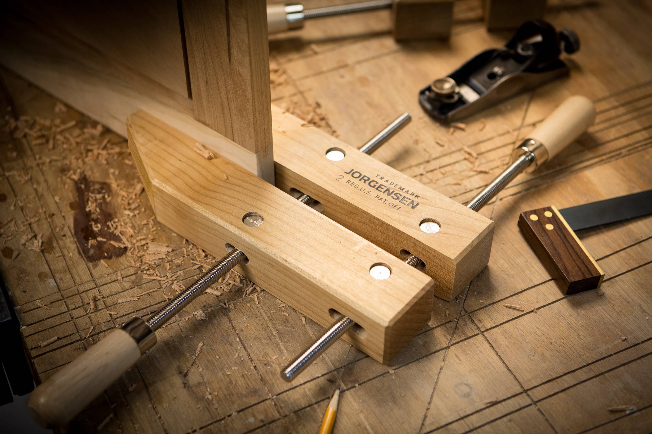 JORGENSEN Parallelzwinge 2390084 Spann-Weite (max.):200mm