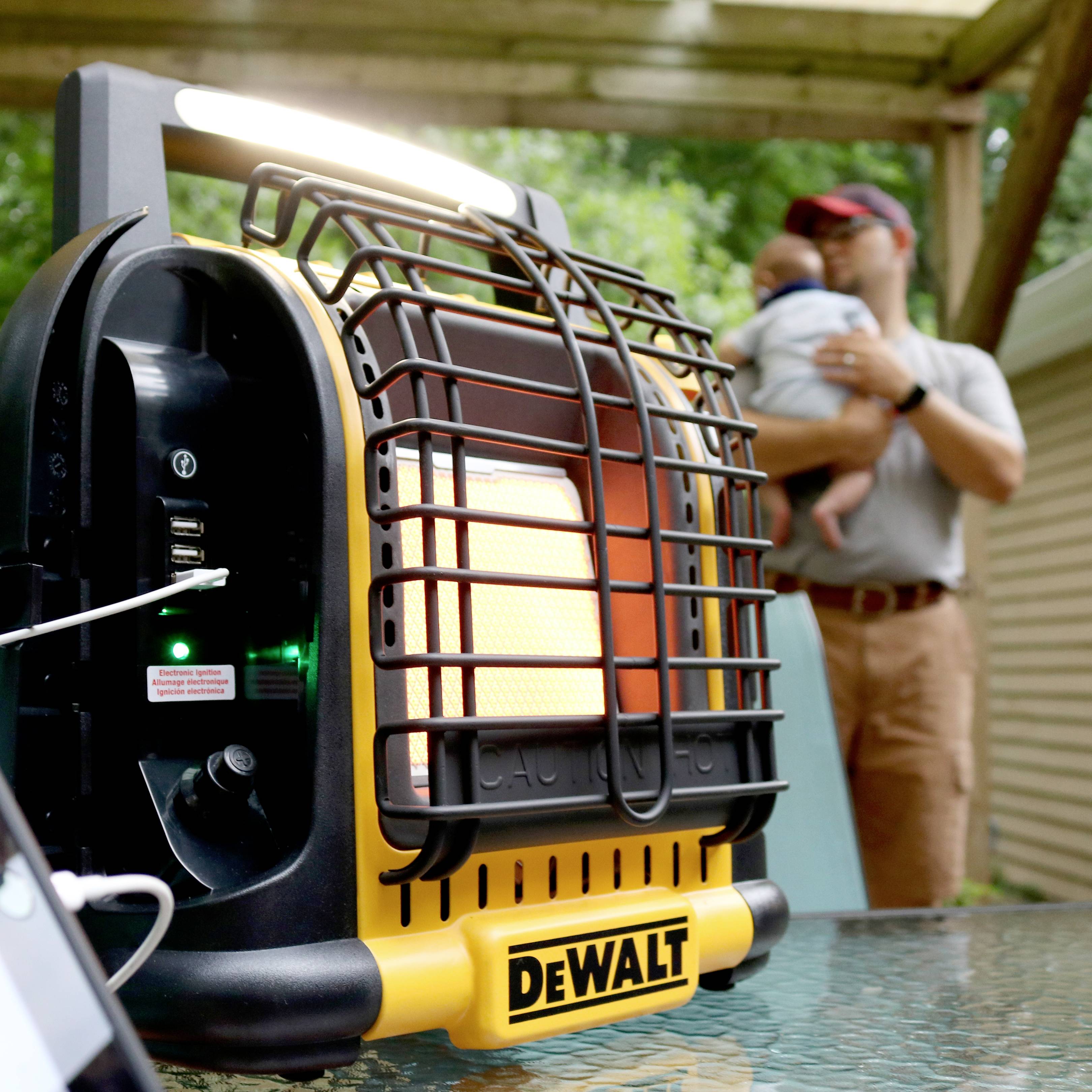 Dewalt DXRH012E Portable Radiant DXRH012E Gaslufterhitzer