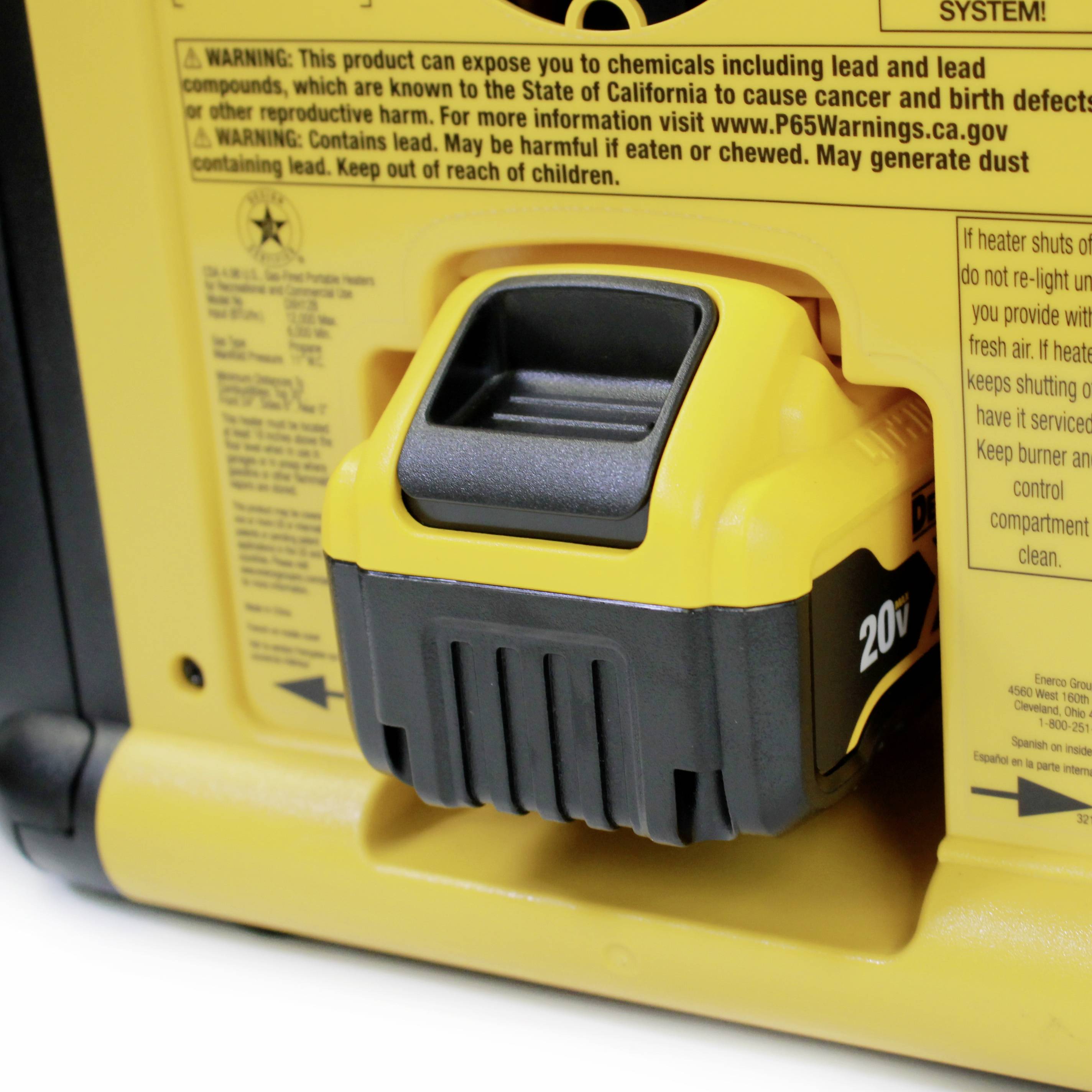 Dewalt DXRH012E Portable Radiant DXRH012E Gaslufterhitzer