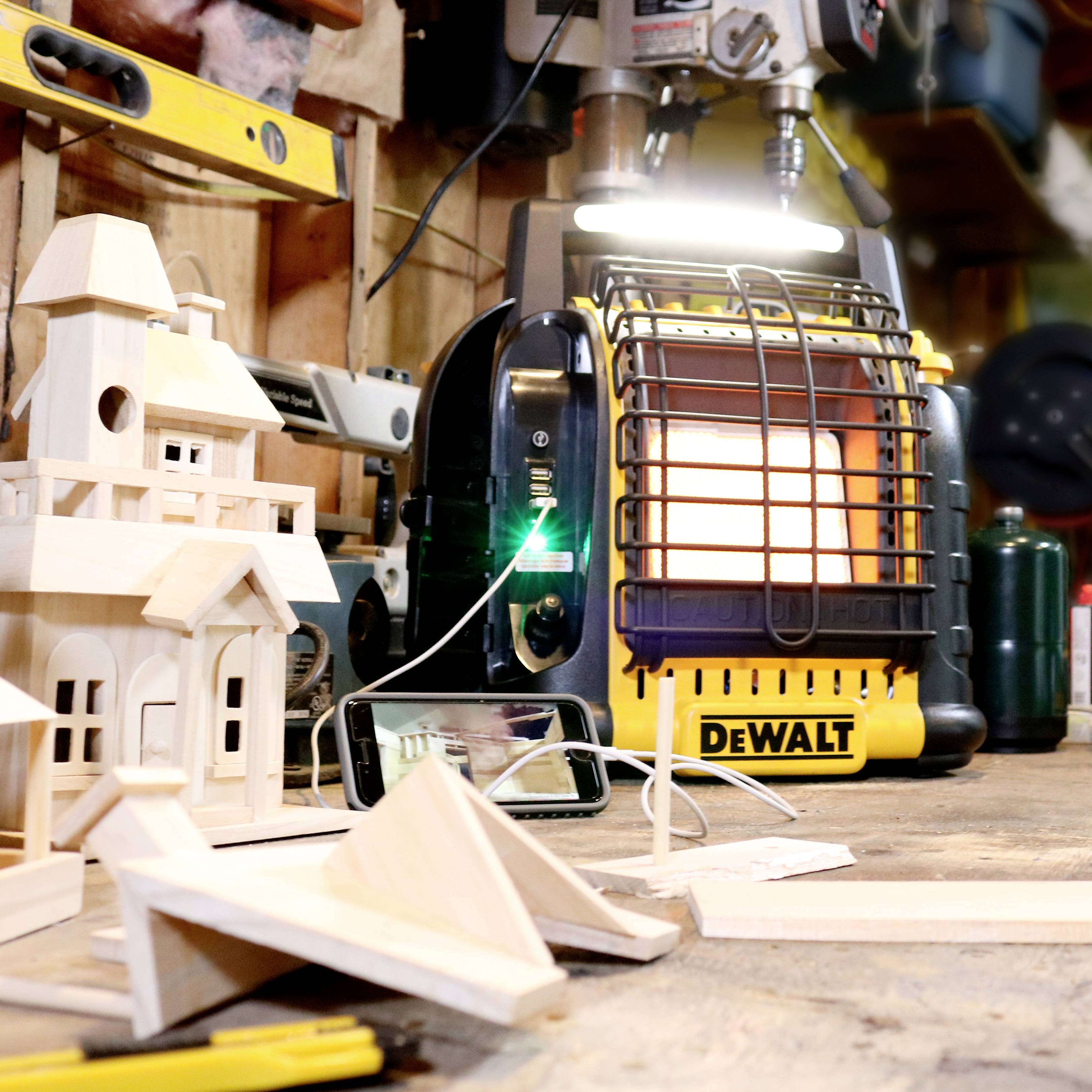 Dewalt DXRH012E Portable Radiant DXRH012E Gaslufterhitzer