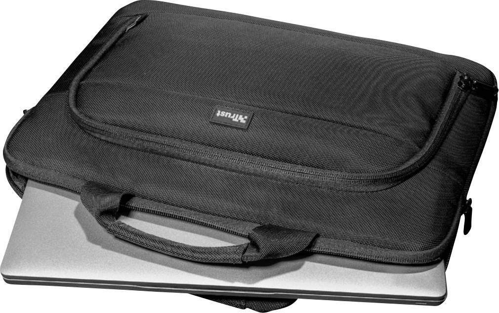 Trust Notebook Tasche SYDNEY Passend für maximal: 35,6 cm (14") Schwarz