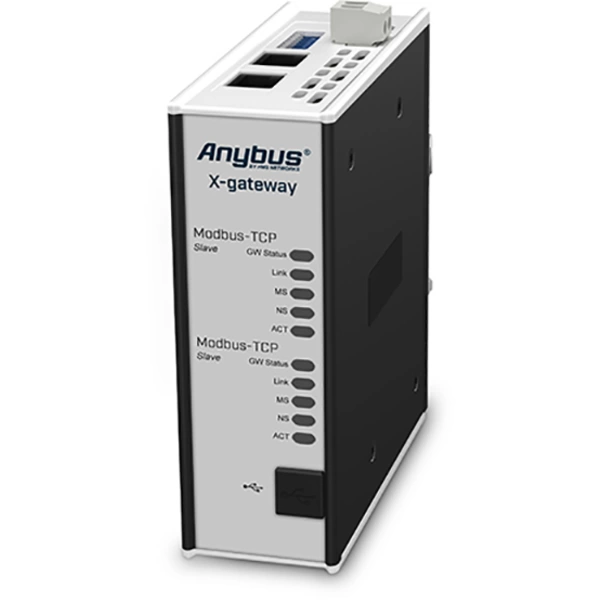 Anybus AB7633 Modbus-TCP Slave/Modbus-TCP Slave Gateway 24 V/DC 1St. Anybus AB7633 Modbus-TCP Slave/Modbus-TCP Slave Gateway 24 V/DC 1St.