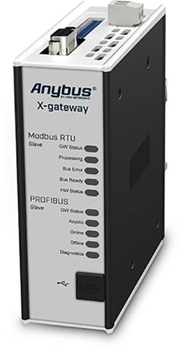 Anybus AB7850 PROFIBUS DP-V0 Slave/Modbus-RTU Slave Gateway 24 V/DC 1St.