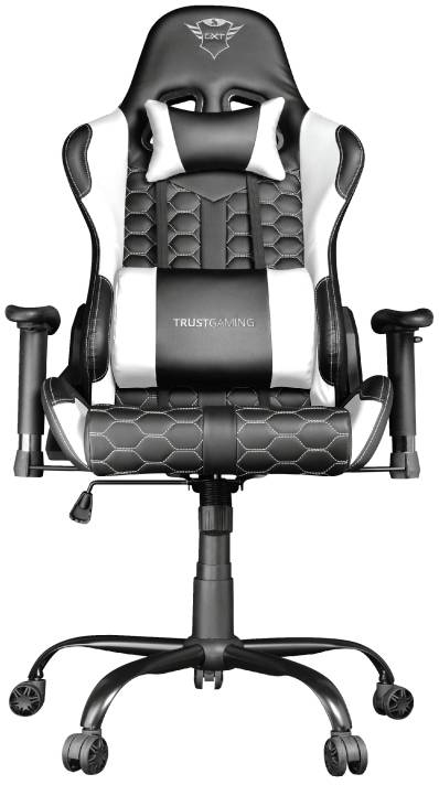 Trust GXT708W RESTO CHAIR WHITE Gaming-Stuhl Weiß/Schwarz