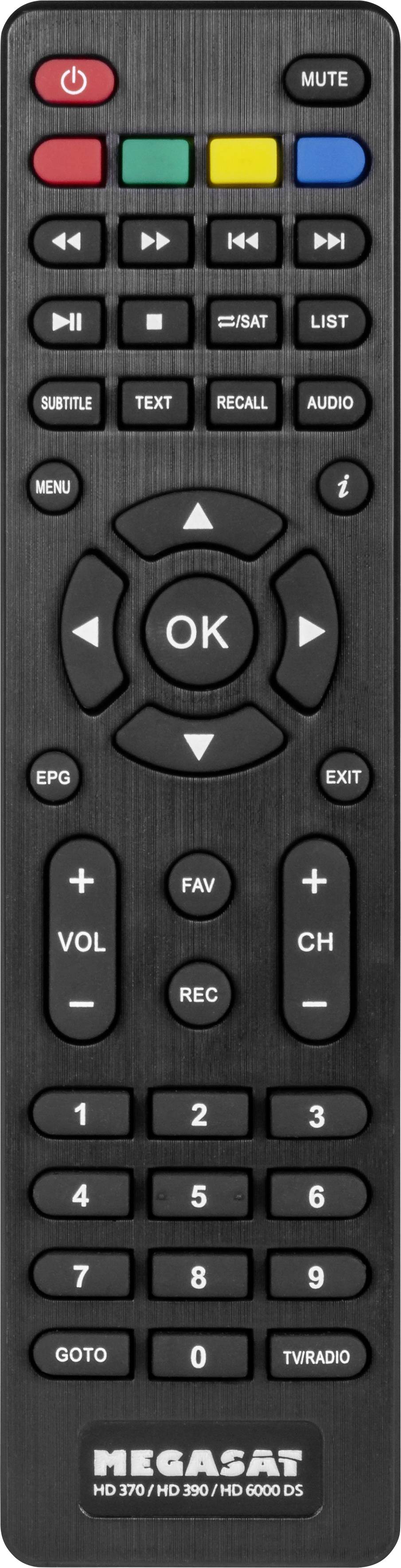 MegaSat HD 390 DVB-S2 Receiver Front-USB Anzahl Tuner: 1