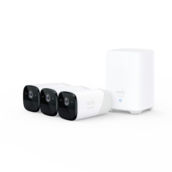 eufy EufyCam 2 Pro 3+1kit T88523D2 IP-Set de surveillance sans filavec 3 caméras