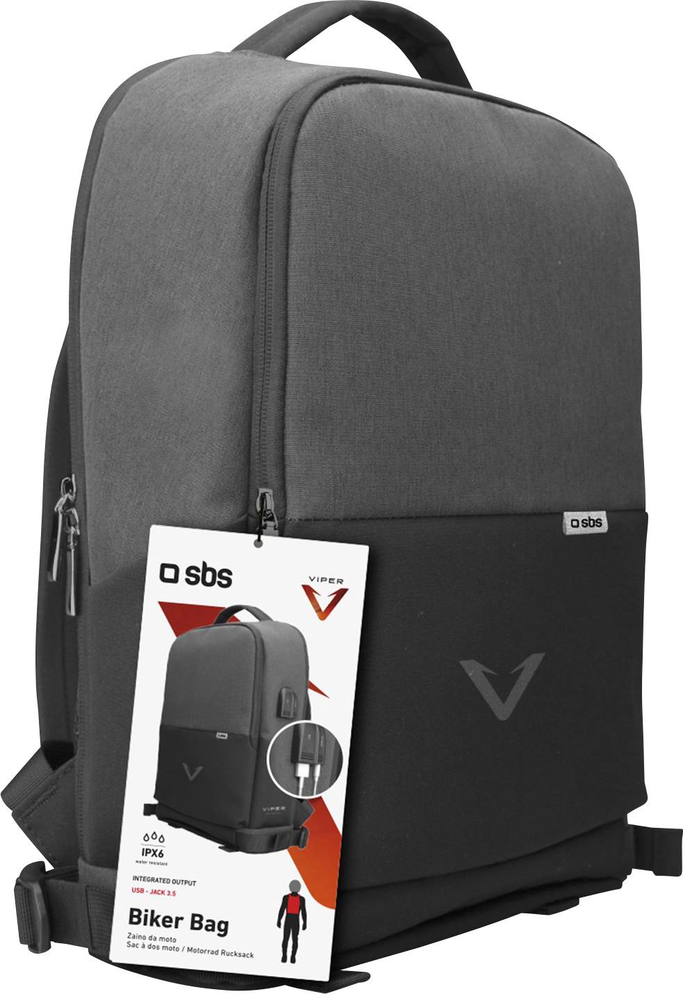 Rucksack für Motorradfahrer