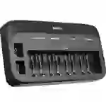 Absina 301003 Schnellladegerät NiMH, NiCd 9V Block, Micro (AAA), Mignon (AA) Absina 301003 Schnellladegerät NiMH, NiCd 9V Block, Micro (AAA), Mignon (AA)