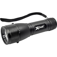 XCell 146362 LED Taschenlampe mit Handschlaufe, mit Holster, mit Stroboskopmodus batteriebetrieben XCell 146362 LED Taschenlampe mit Handschlaufe, mit Holster, mit Stroboskopmodus batteriebetrieben