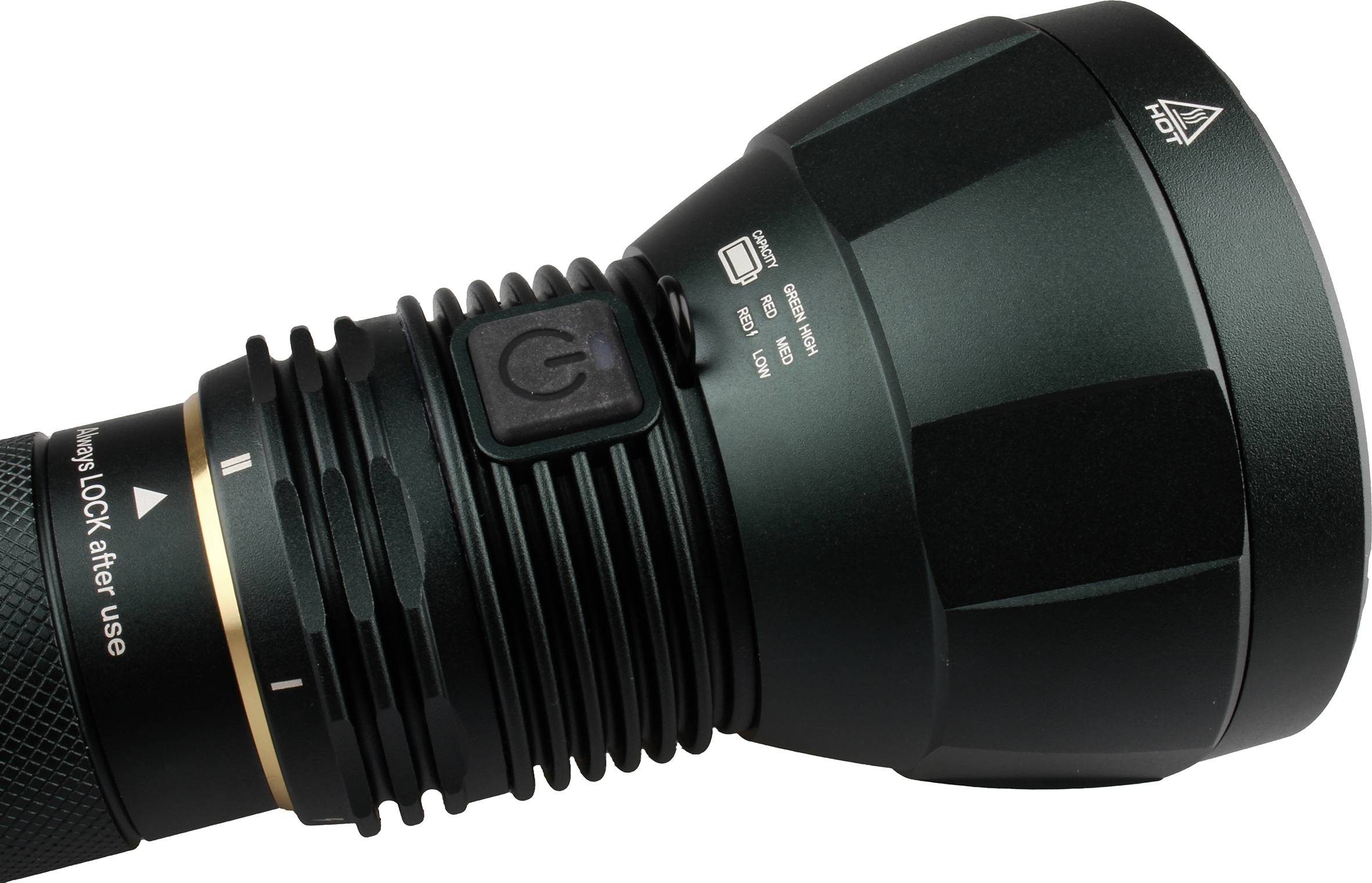 XCell 146475 LED Taschenlampe Große Reichweite, mit Koffer, mit Stroboskopmodus, verstellbar, mit Handschlaufe akkubetrieben