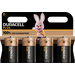 Duracell Plus-D K4 Mono (D)-Batterie Alkali-Mangan 1.5V 4St.