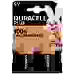 Duracell Plus-9V B2 9V Block-Batterie Alkali-Mangan 9V 2St.