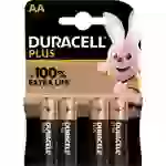 Duracell Plus-AA K4 Mignon (AA)-Batterie Alkali-Mangan 1.5V 4St. Duracell Plus-AA K4 Mignon (AA)-Batterie Alkali-Mangan 1.5V 4St.