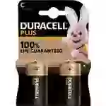 Duracell Plus-C K2 Baby (C)-Batterie Alkali-Mangan 1.5V 2St. Duracell Plus-C K2 Baby (C)-Batterie Alkali-Mangan 1.5V 2St.