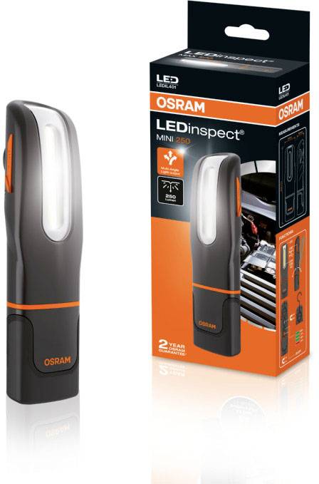 Osram Automotive LEDIL401 LEDinspect MINI250 LED Arbeitsleuchte akkubetrieben, über USB 250 lm