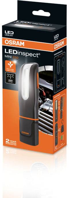 Osram Automotive LEDIL401 LEDinspect MINI250 LED Arbeitsleuchte akkubetrieben, über USB 250 lm