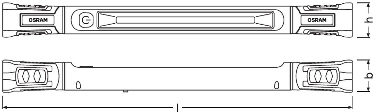 Osram Automotive LEDIL407 LEDInspect UTILITY1000 LED Arbeitsleuchte akkubetrieben, über USB 1000lm