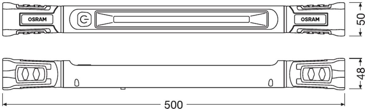 Osram Automotive LEDIL407 LEDInspect UTILITY1000 LED Arbeitsleuchte akkubetrieben, über USB 1000lm