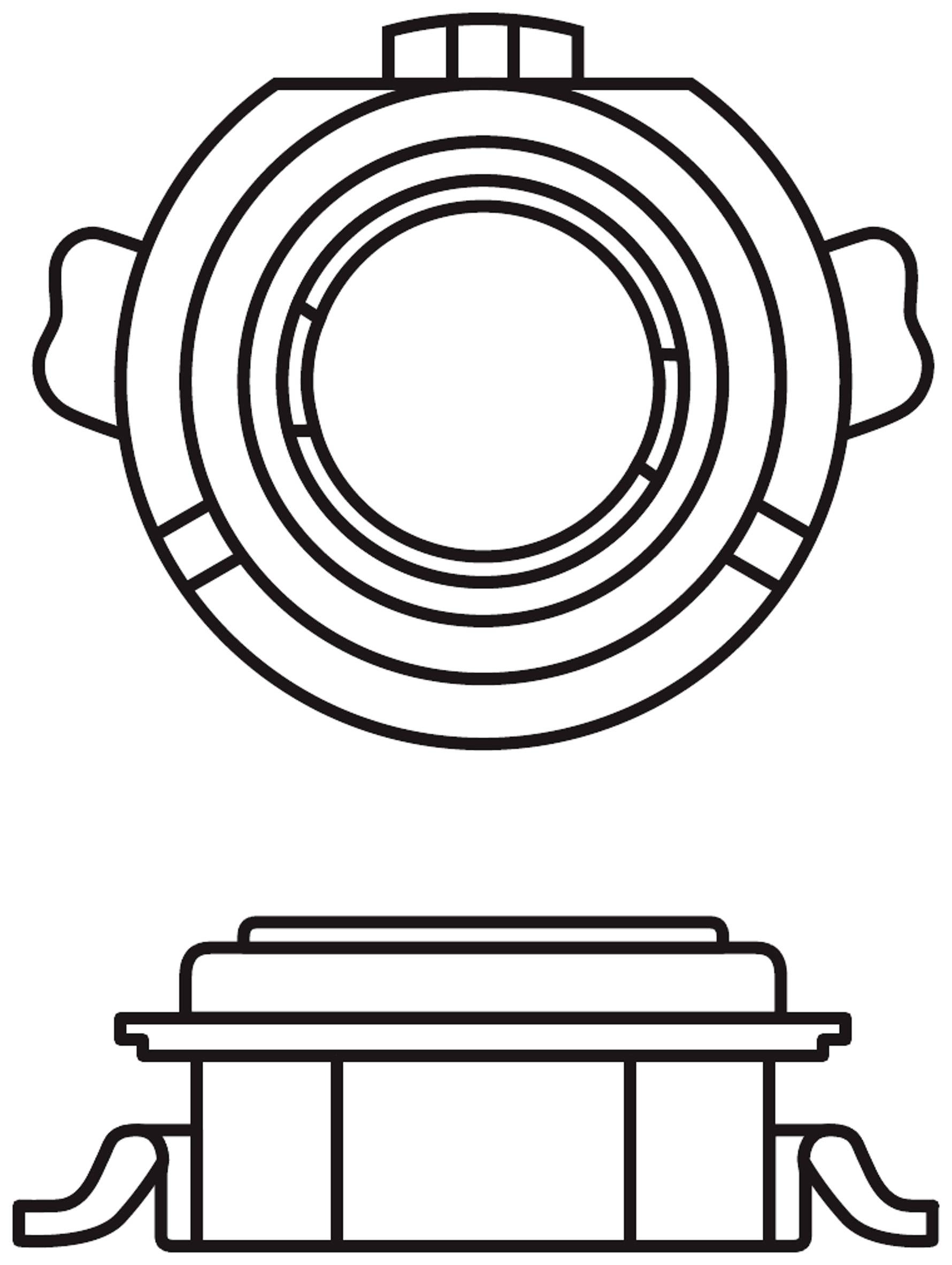 Osram Automotive Adapter für Night Breaker H7-LED 64210DA03-1 Bauart (Kfz-Leuchtmittel) H7, Adapter für Night Breaker H7-LED