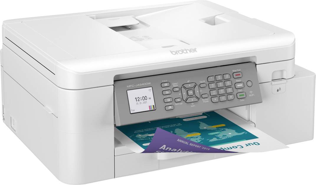 Brother MFC-J4340DW Multifunktionsdrucker Tintenstrahl Farbe A4 Drucker, Scanner, Kopierer, Fax ADF, Duplex, USB, WLAN