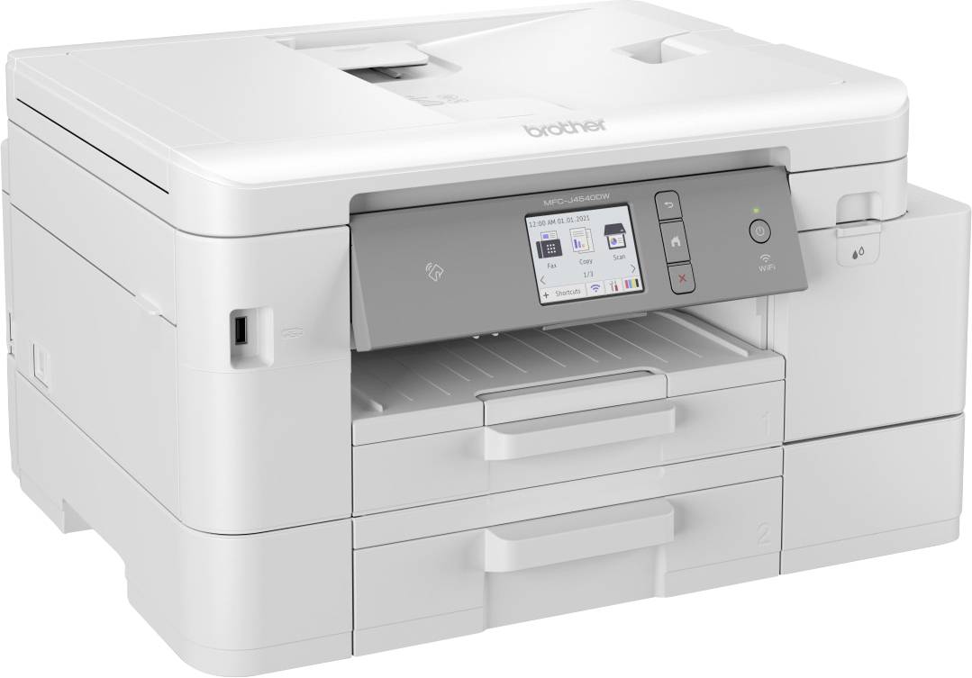 Brother MFC-J4540DWXL Multifunktionsdrucker Tintenstrahl Farbe A4 Drucker, Scanner, Kopierer, Fax ADF, Duplex, LAN, WLAN, USB, NFC