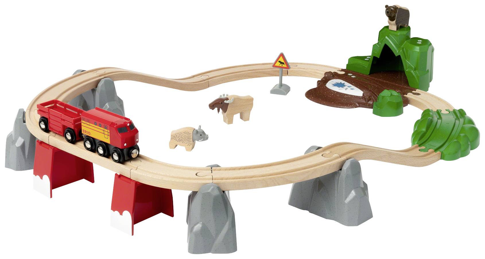 Brio BRIO Nordische Waldtiere Set 63398800
