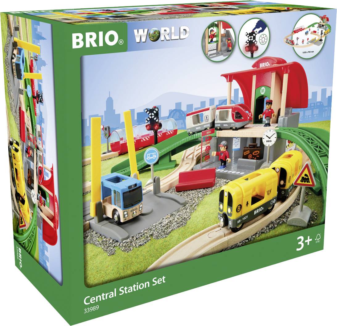 Brio Großes City Bahnhof Set 63398900